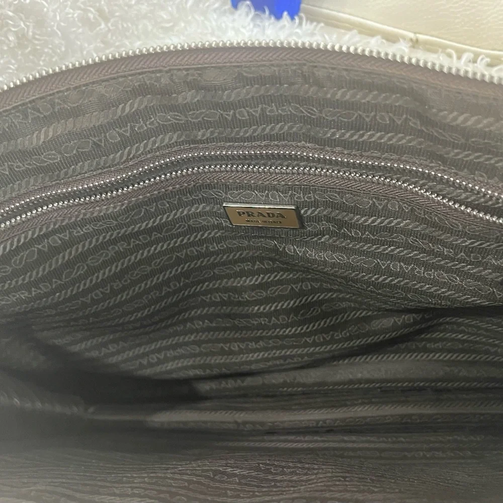 Prada Chocolate Leather Briefcase